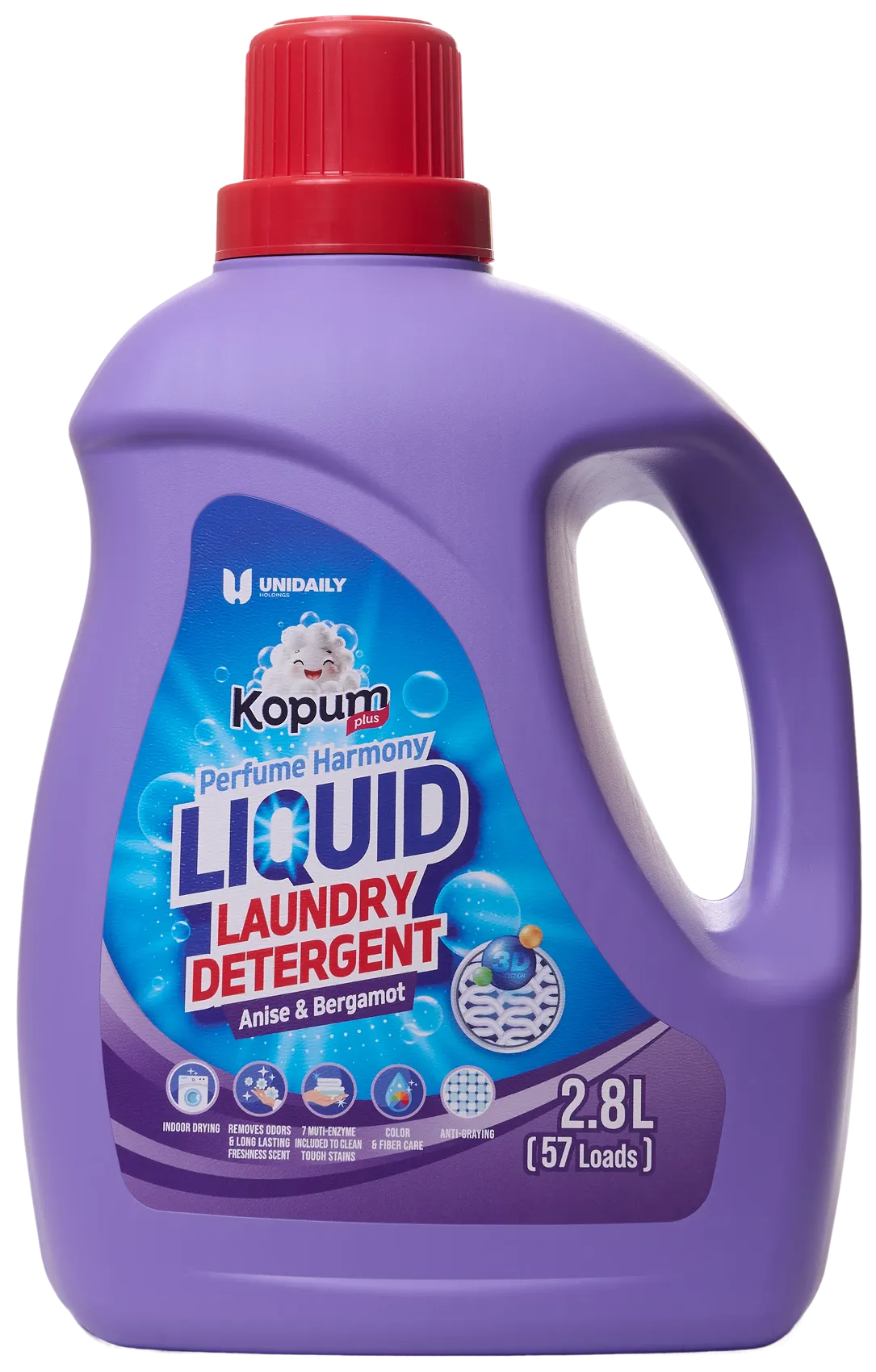 Perfume Harmony Liquid Laundry Detergent – Amber & Bergamot